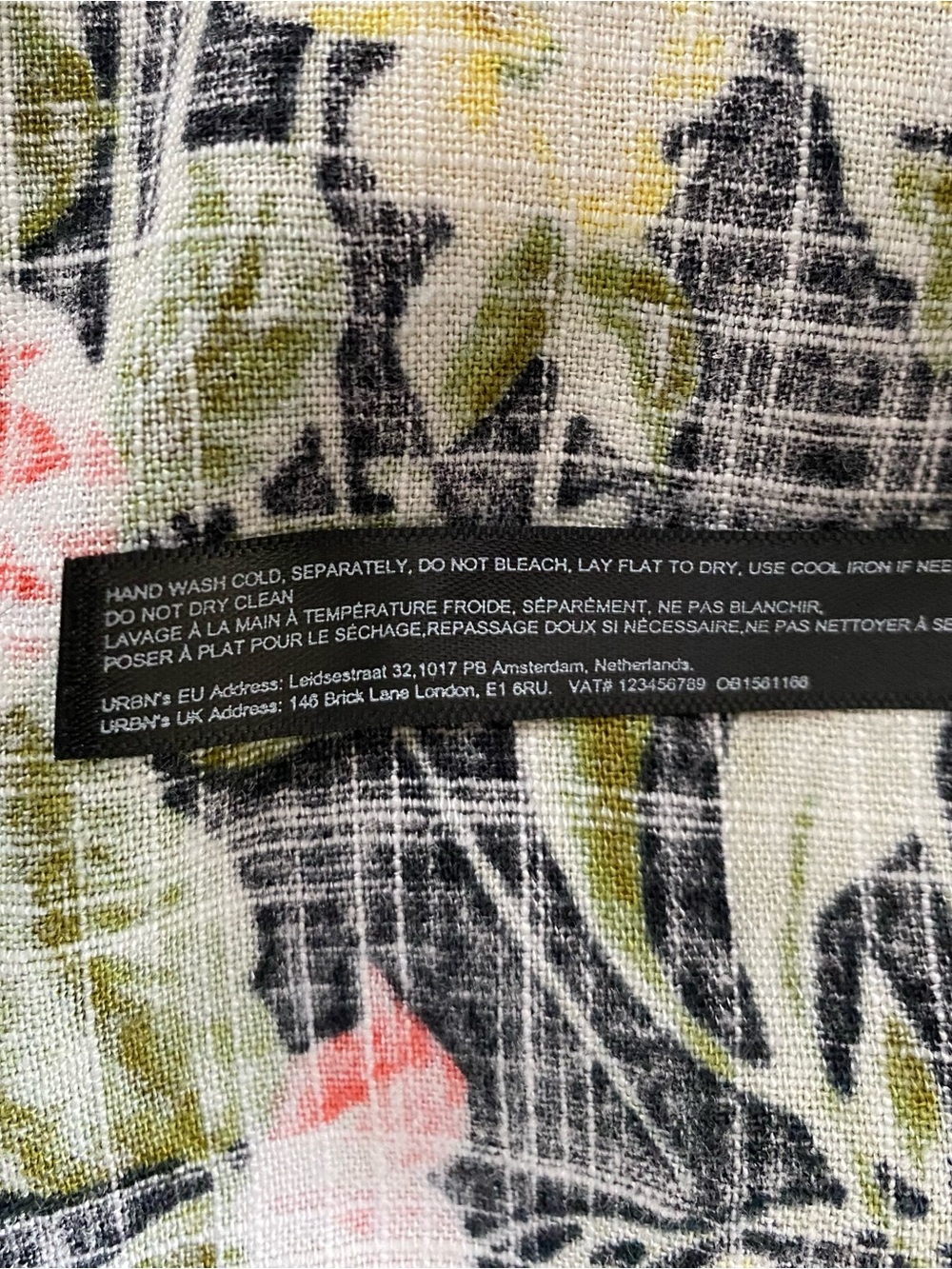 by Anthropologie long floral kimono, one size - Picture 4 of 4